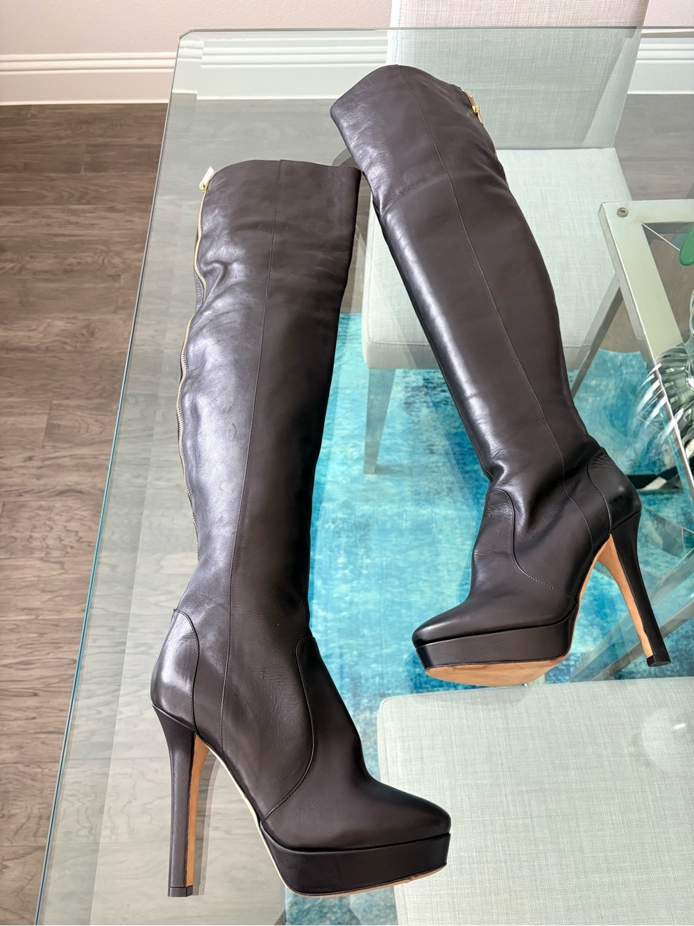 Jimmy Choo Over-the-knee Platform Boots